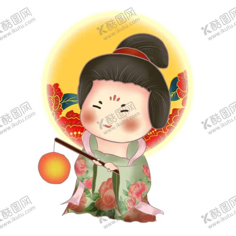 编号：80903204290021436515【酷图网】源文件下载-卡通侍女图
