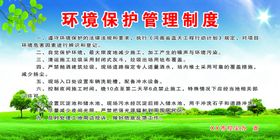 环境保护管理制度