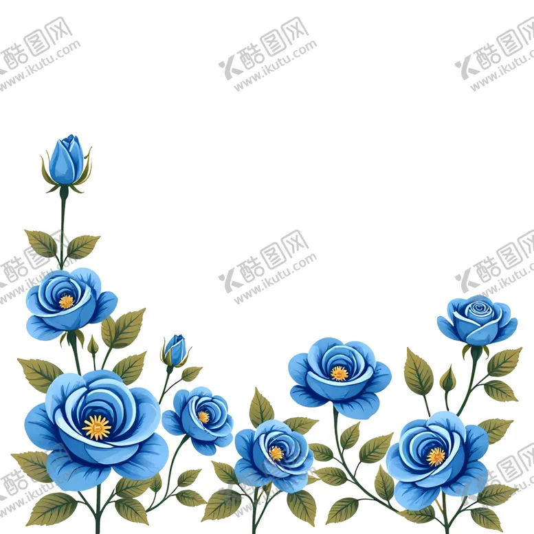 编号：34717101251031196080【酷图网】源文件下载-蓝玫瑰
