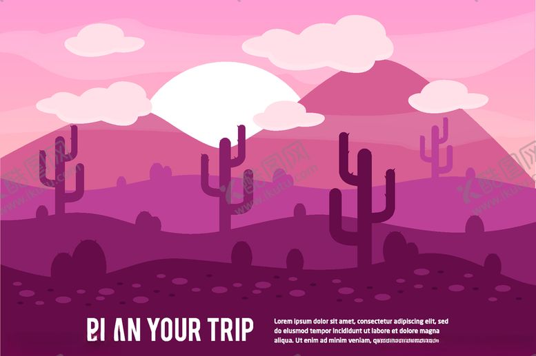 编号：46627909192347492582【酷图网】源文件下载-卡通风景