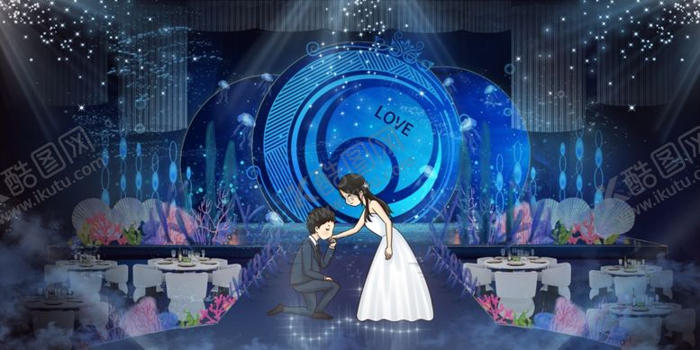 编号：15452804301540287916【酷图网】源文件下载-婚礼舞台效果图