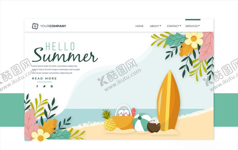 编号：37497909241228177787【酷图网】源文件下载-海边度假