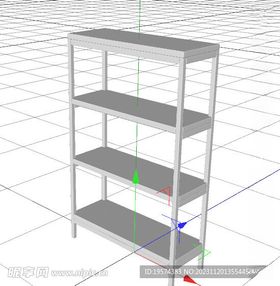 C4D模型架子