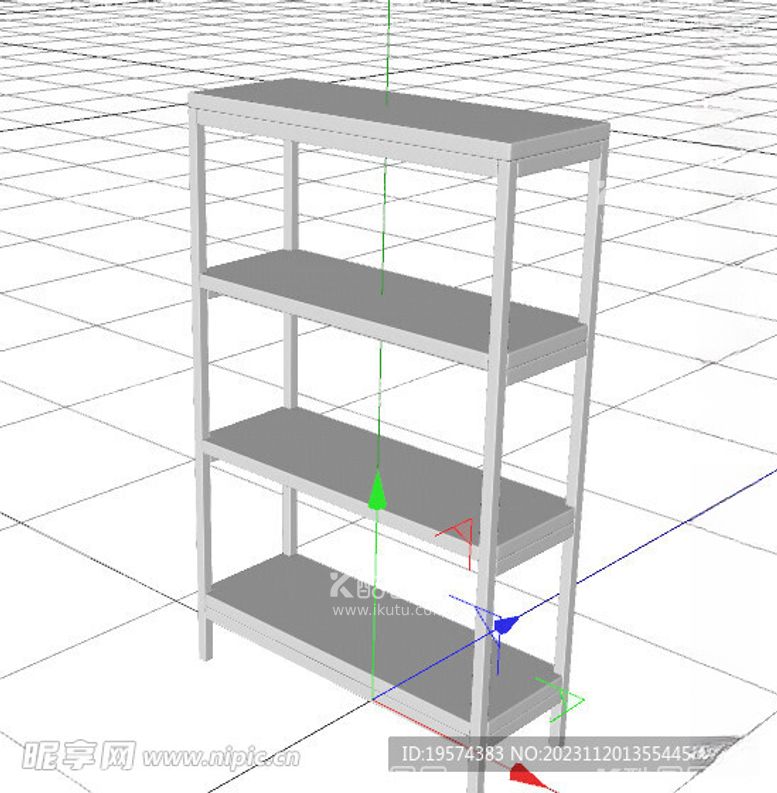 编号：21497911250712259880【酷图网】源文件下载-C4D模型架子