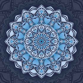 曼陀罗花纹