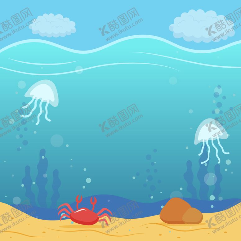 编号：29605109281334212378【酷图网】源文件下载-海洋背景 