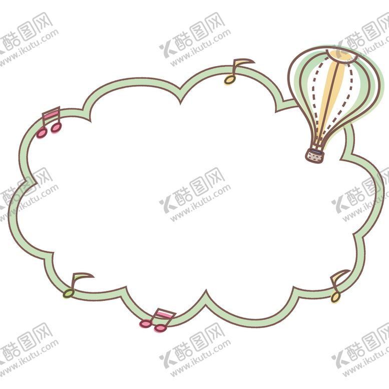 编号：67092409271833368012【酷图网】源文件下载-卡通云朵对话框
