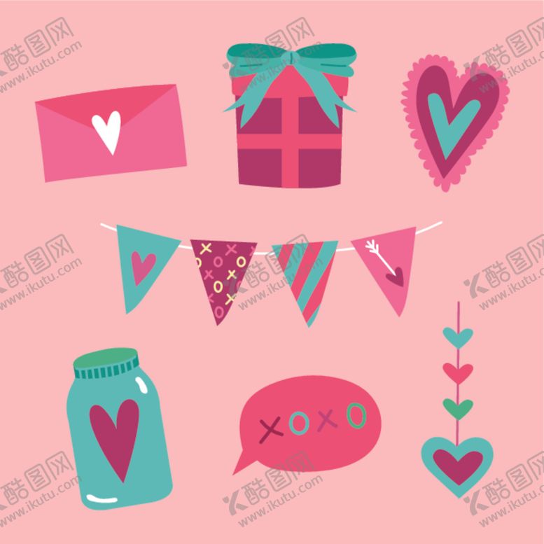 编号：92326410071113236654【酷图网】源文件下载-情人节素材