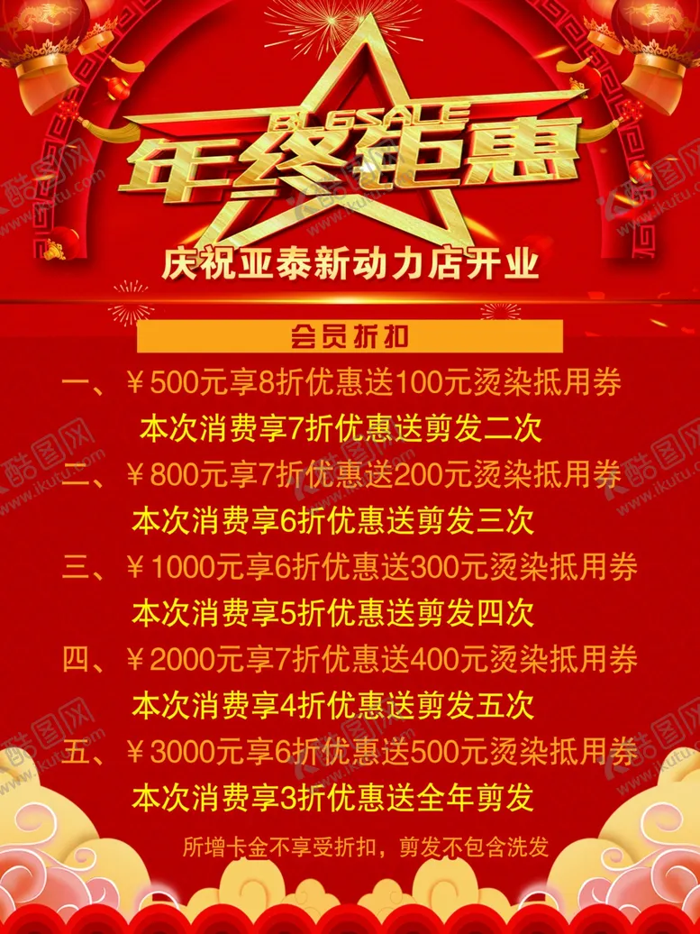 编号：98822203140058116847【酷图网】源文件下载-美发活动海报
