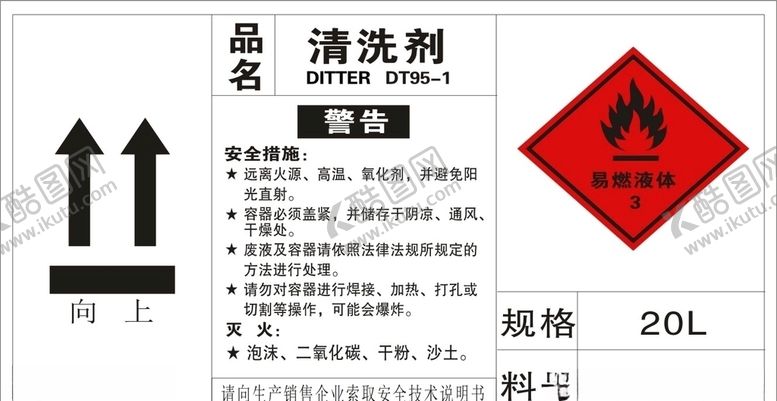 编号：82543009111130467894【酷图网】源文件下载-清洗剂标签