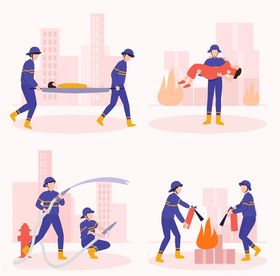 多样机器人工作场景图