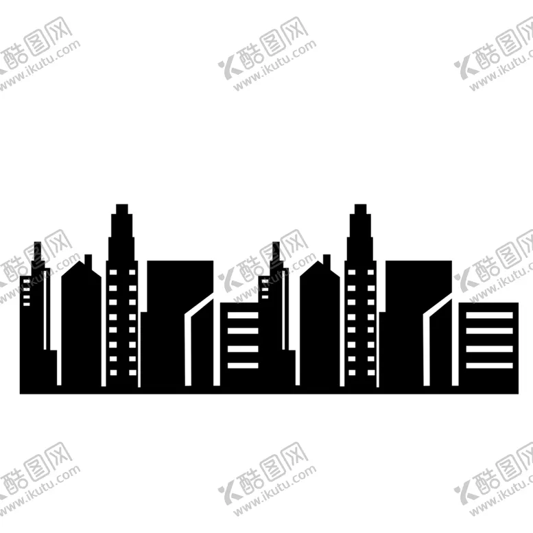 编号：39822605120449159656【酷图网】源文件下载-城市剪影