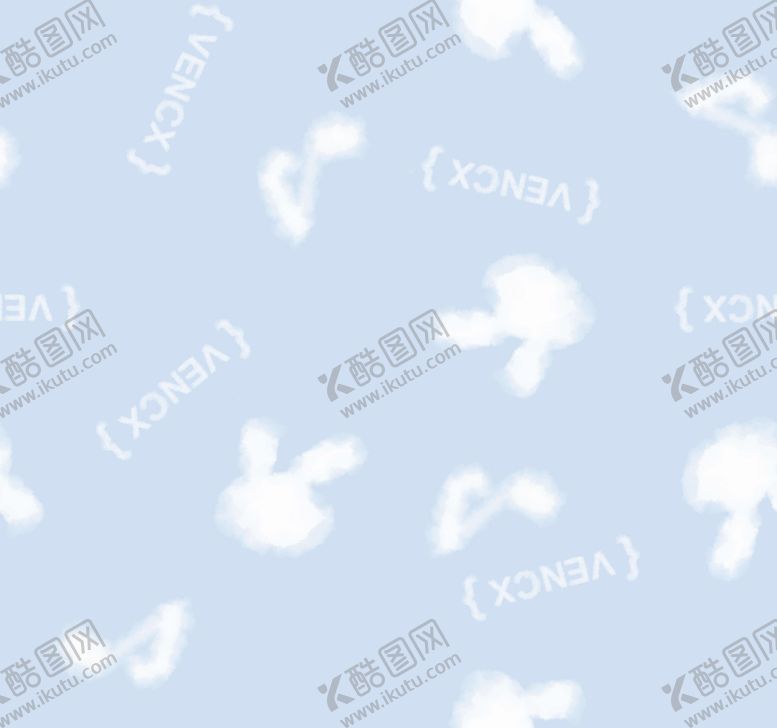 编号：47821309262311572362【酷图网】源文件下载-云朵字母