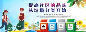 垃圾分类创建卫生城市活动图片