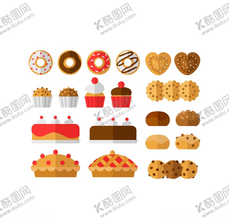 编号：80689906241522564165【酷图网】源文件下载-卡通食材