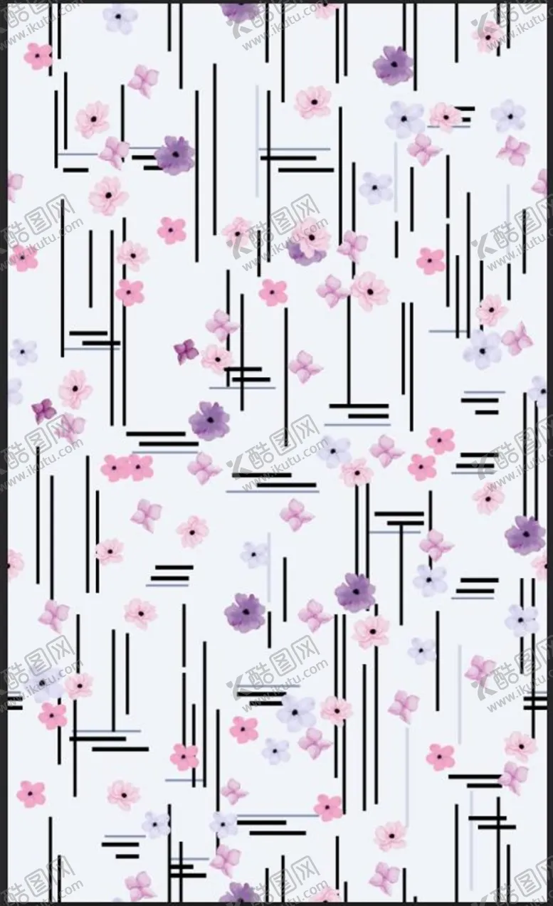编号：80751409181528297123【酷图网】源文件下载-碎花 条子