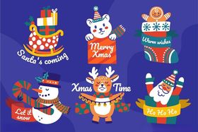 圣诞卡通装饰
