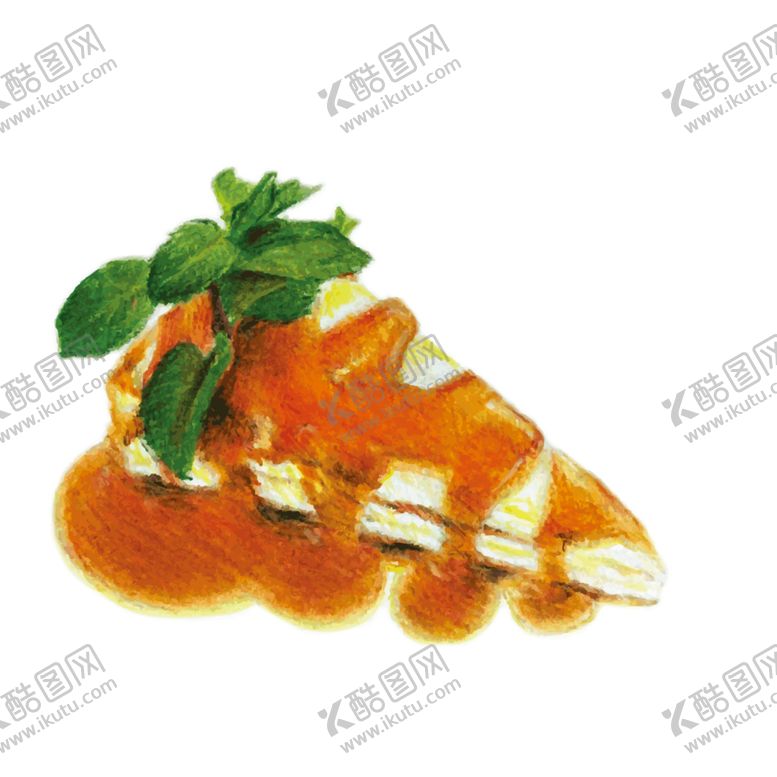 编号：82085905120151138840【酷图网】源文件下载-手绘蛋糕