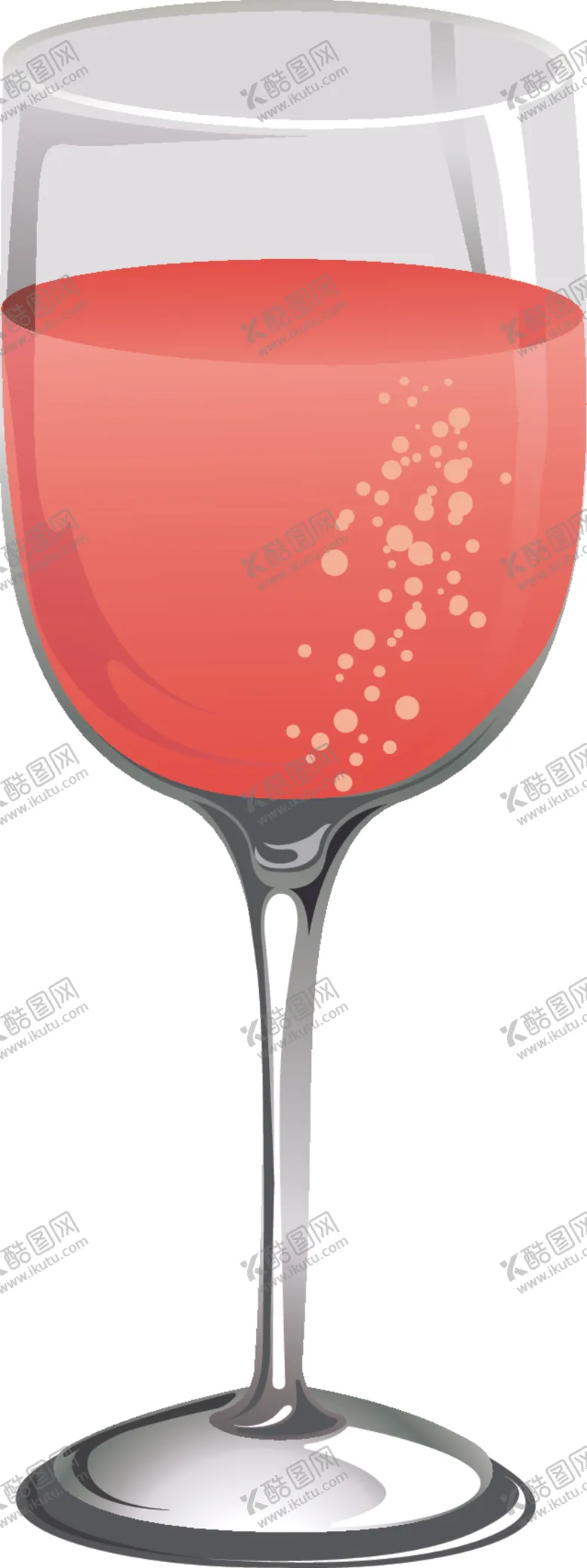 编号：69421002171152518077【酷图网】源文件下载-酒杯透明杯高脚杯红酒杯免抠元素
