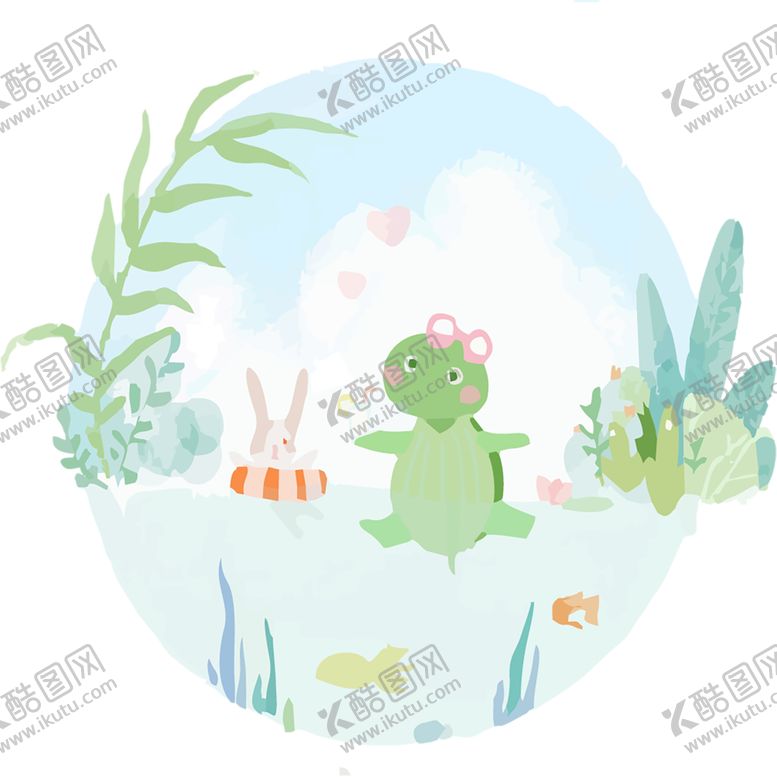 编号：19301610300508008180【酷图网】源文件下载-绿色装饰