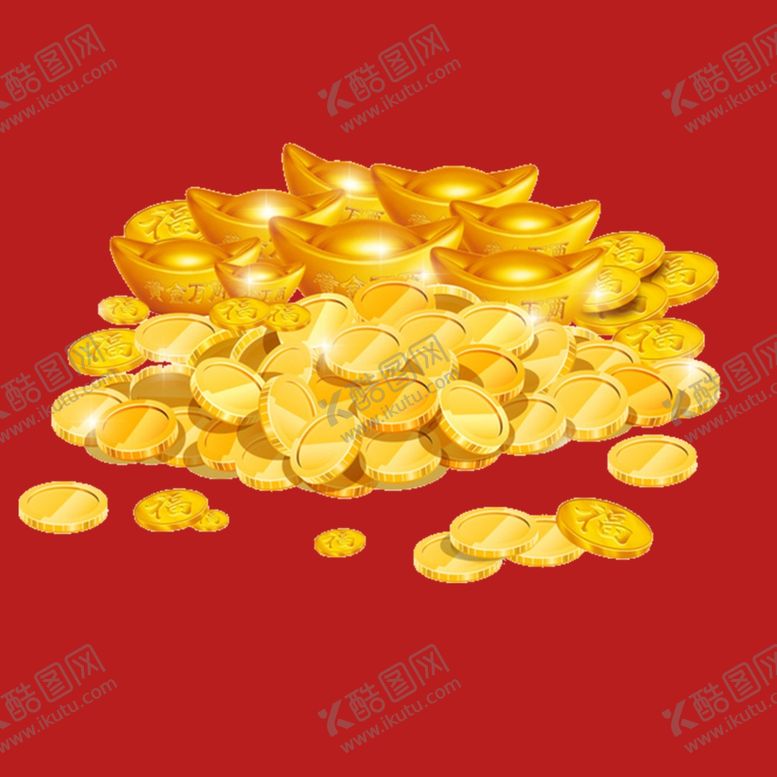 编号：17205801200301117721【酷图网】源文件下载-金币钱币素材