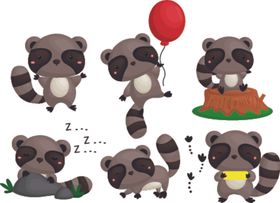可爱儿童插画