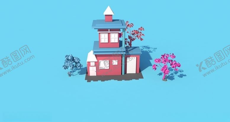 编号：24915109300552303483【酷图网】源文件下载-房屋模型