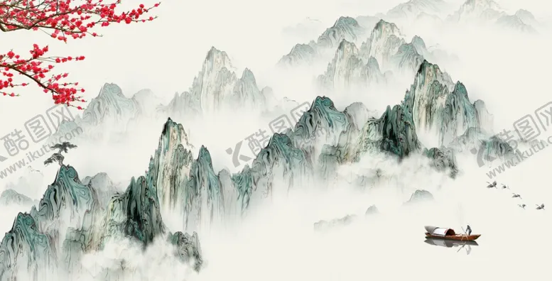 编号：79535306281543452552【酷图网】源文件下载-山水