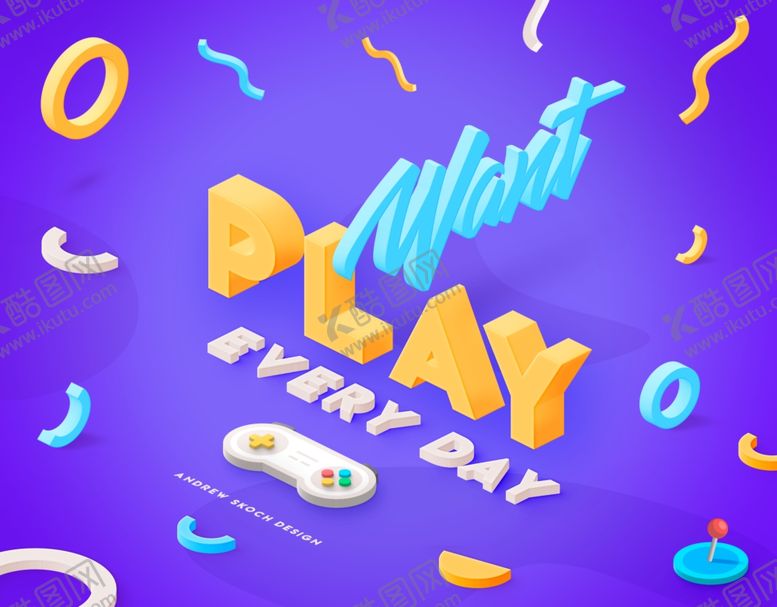 编号：88213510050059354039【酷图网】源文件下载-简约字体海报设计