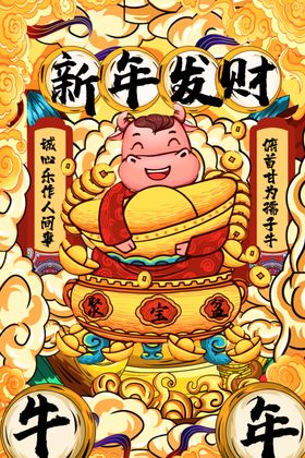 牛年海报