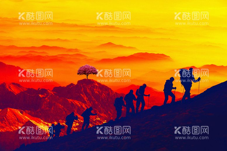 编号：68952409212232311503【酷图网】源文件下载-登山 攀登巅峰