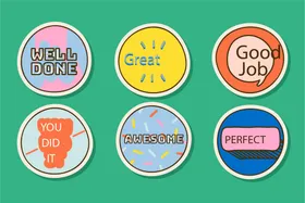 卡通贴纸stickers潮流品牌信