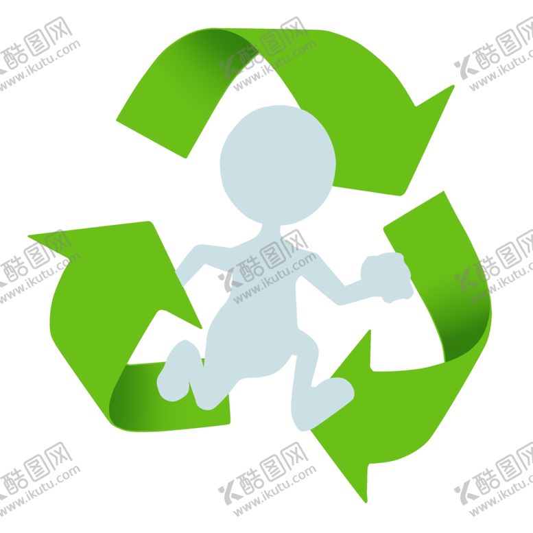 编号：41139110171806314113【酷图网】源文件下载-绿色环保箭头