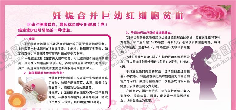 编号：31937410150205363187【酷图网】源文件下载-妊娠合并巨幼红细胞贫血