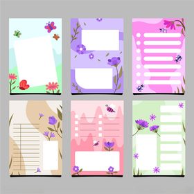 卡通信纸便签纸