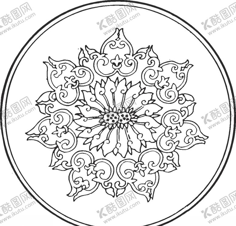 编号：17137906260136127584【酷图网】源文件下载-镂空花图案