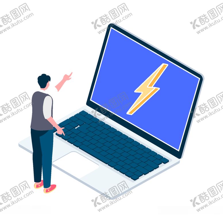 编号：63633607081421356922【酷图网】源文件下载-电脑插画