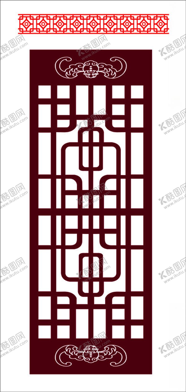 编号：23697504050329118422【酷图网】源文件下载-镂空窗户花格