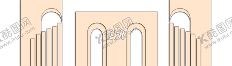 编号：54278304081548339397【酷图网】源文件下载-香槟色婚礼婚礼舞台