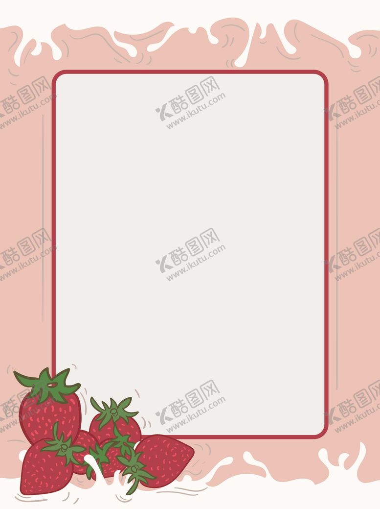 编号：91106510032349179036【酷图网】源文件下载-草莓背景