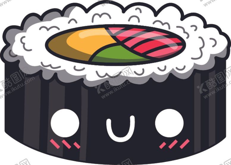 编号：60418310141528519174【酷图网】源文件下载-卡哇伊美食