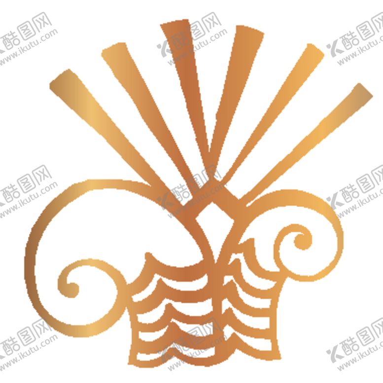 编号：67083309181410021947【酷图网】源文件下载-创意金色花纹图案设计