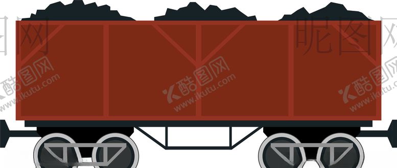 编号：42418207021138183731【酷图网】源文件下载-火车煤车