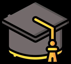 学校教育图标简笔插画文具园科人物头像