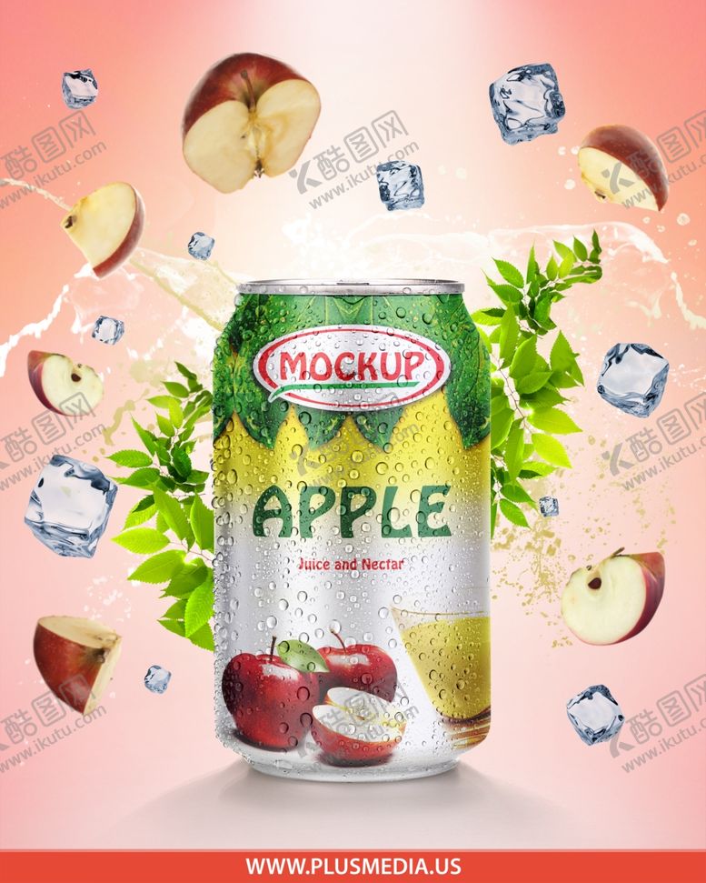 编号：11779810182035459110【酷图网】源文件下载-易拉罐包装效果样机