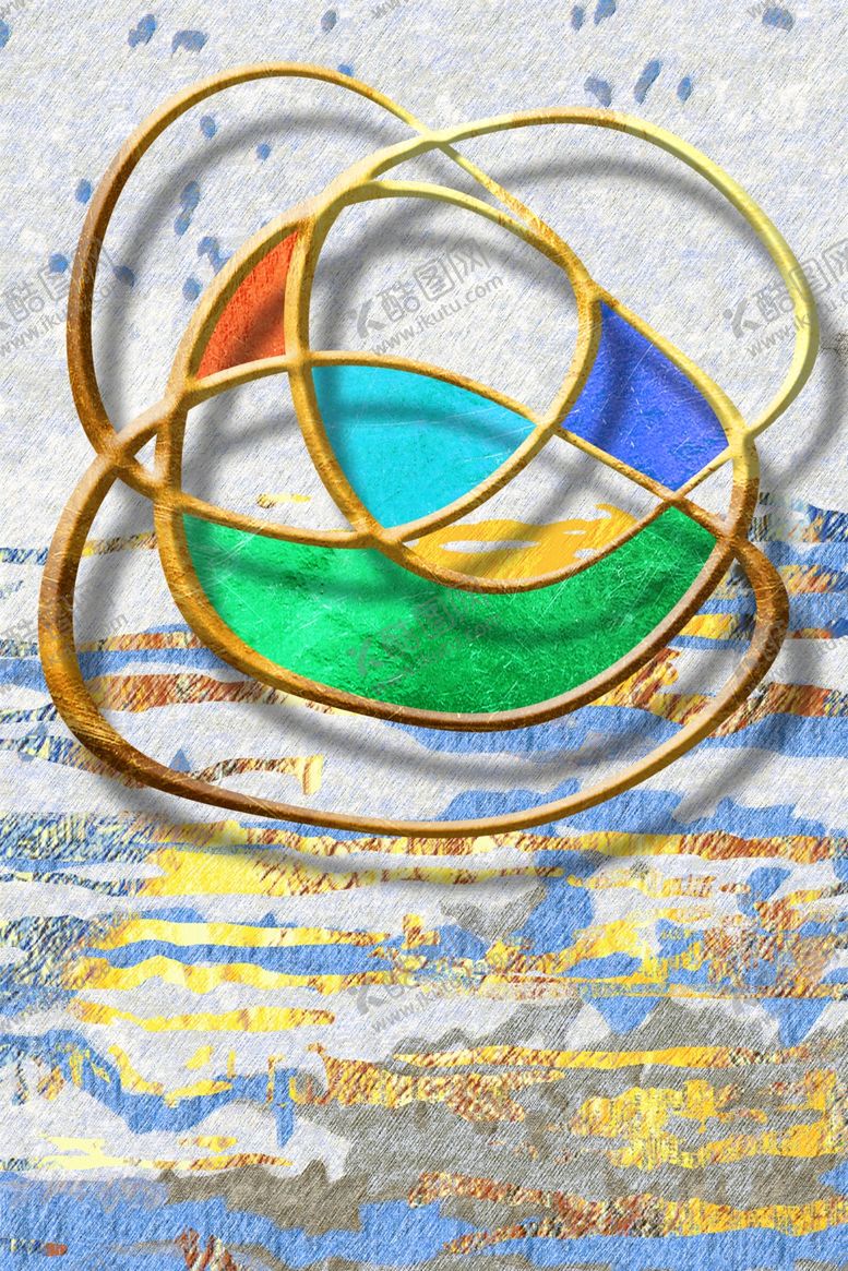 编号：41323709200837226479【酷图网】源文件下载-抽象装饰画