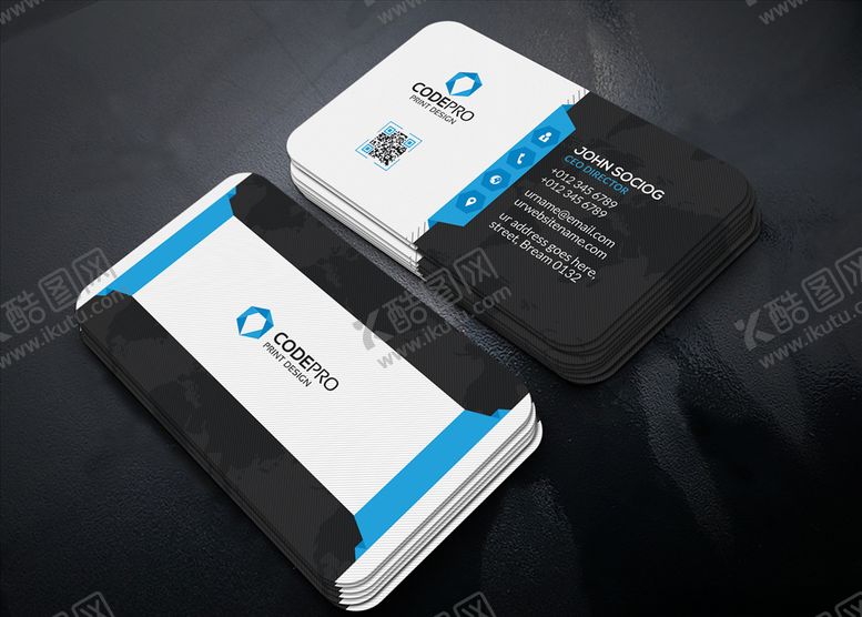 编号：41080409280457036016【酷图网】源文件下载-简约名片