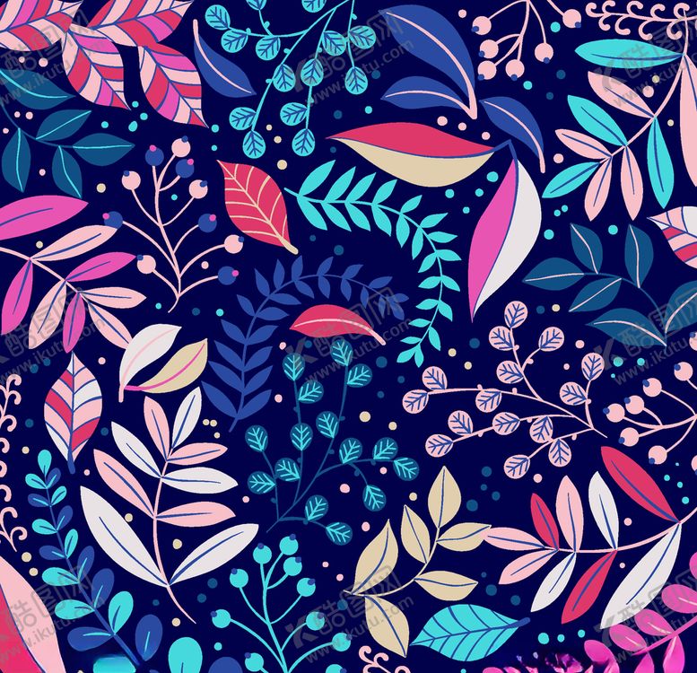 编号：10075711011849089521【酷图网】源文件下载-叶子背景