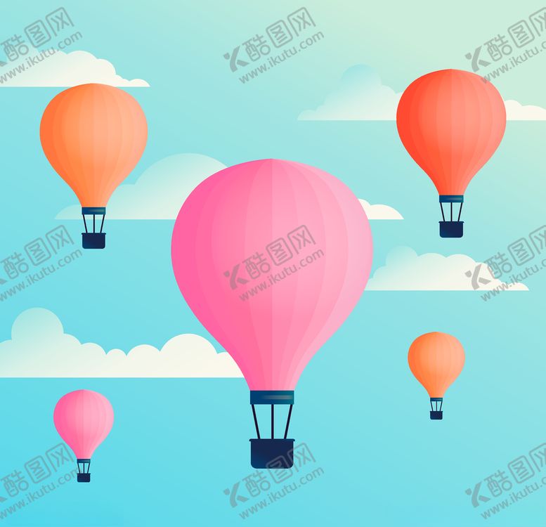 编号：74889607040815528412【酷图网】源文件下载-热气球