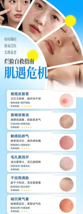 烂脸自救指南痘痘肌